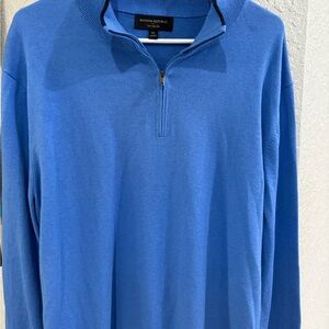 Banana Republic Eco Blue Zip Sweater